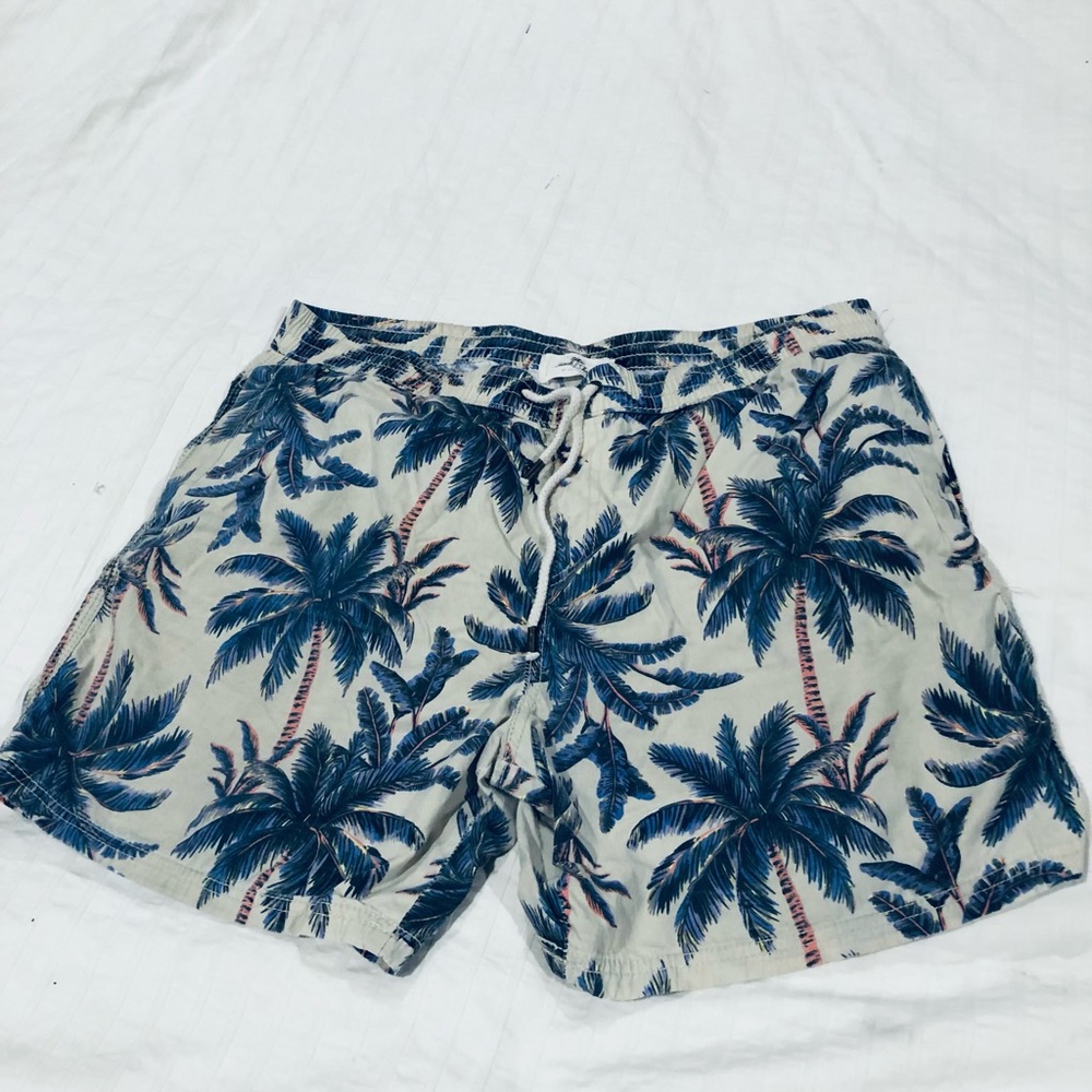 Beach Short by Cotton On Men’s Swim Trunks - Palm Tree pattern
